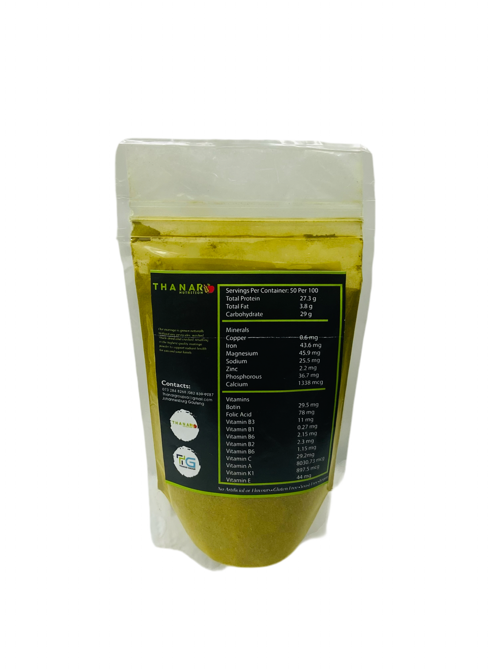 Moringa leaf powder