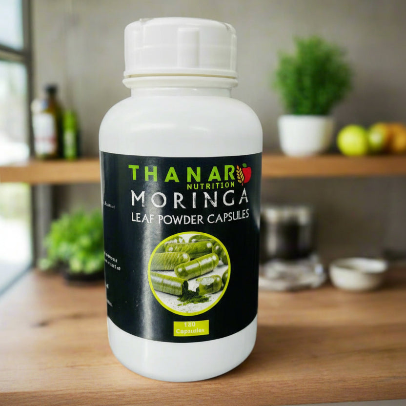Moringa leaf capsules